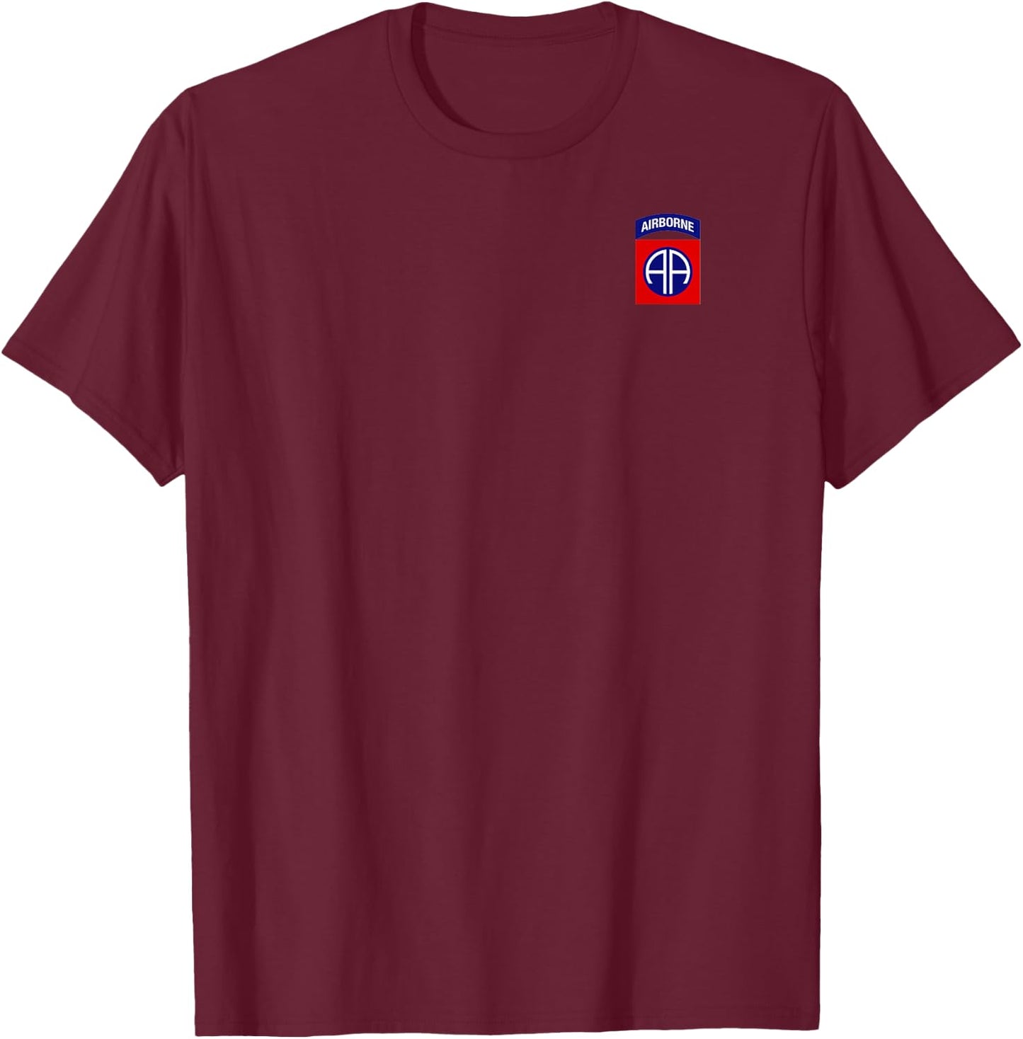 82nd Airborne T Shirt T-Shirt - T-Shirt | Maroon