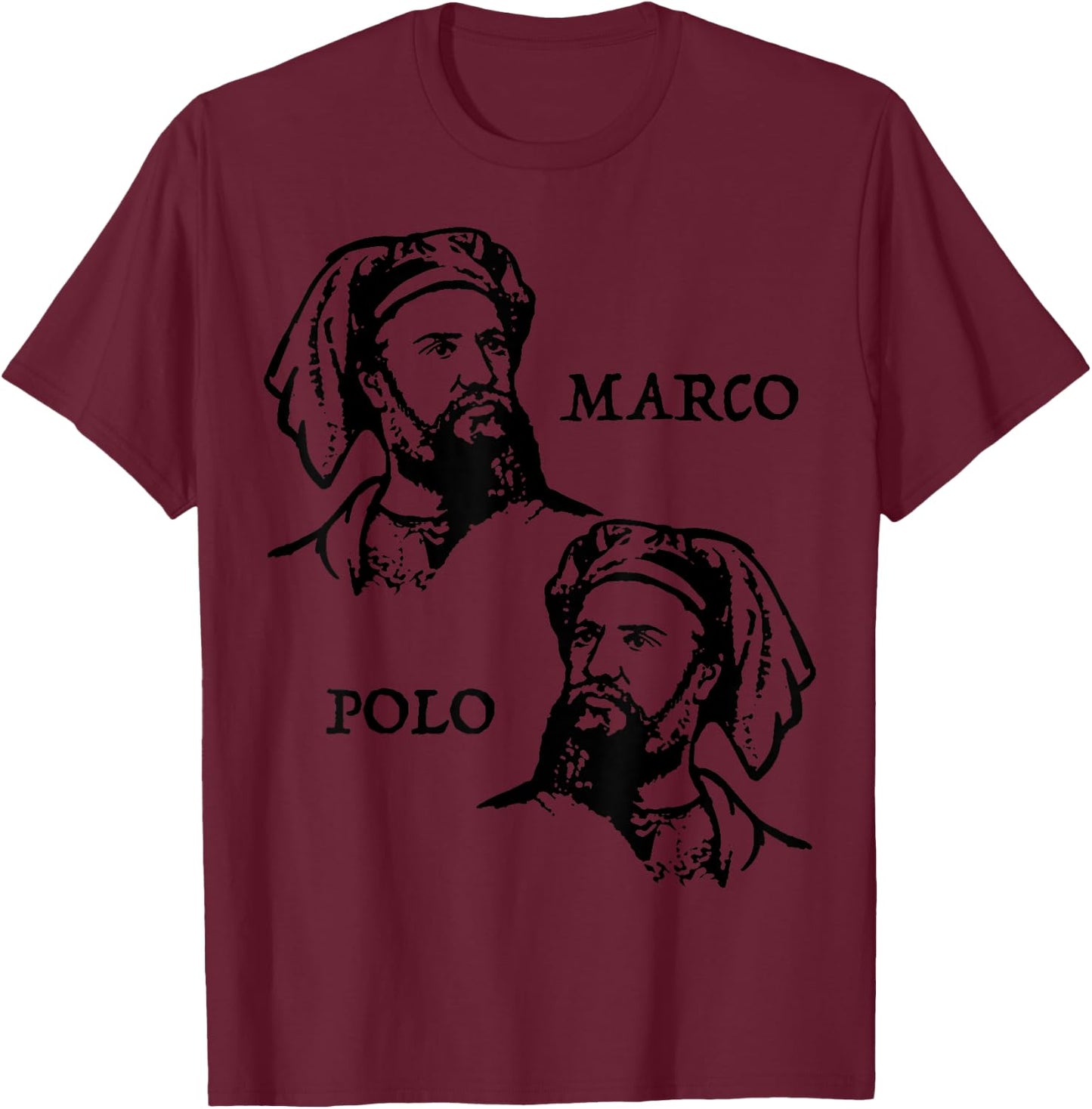 Marco Polo Shirt T-Shirt - T-Shirt | Maroon