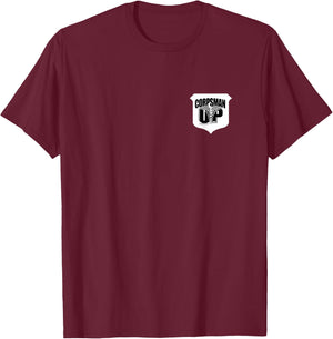 Navy Corpsman T-Shirt - T-Shirt | Maroon