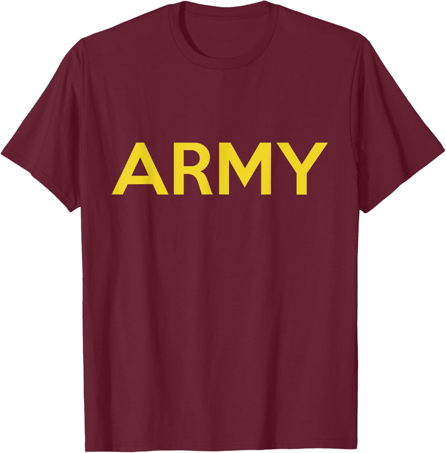 APFU - Army Physical Fitness Uniform T-Shirt - T-Shirt | Maroon