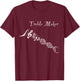 Treble Maker Shirt - Music it's in my DNA - Musicians Gift T-Shirt - T-Shirt | Maroon