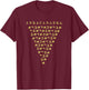Abracadabra Hebrew Word Protection Amulet T-Shirt - T-Shirt | Maroon
