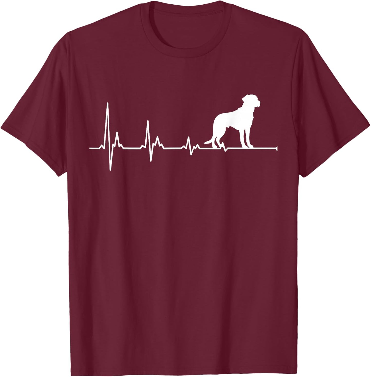 Labrador Dog Owner T-Shirt - T-Shirt | Maroon