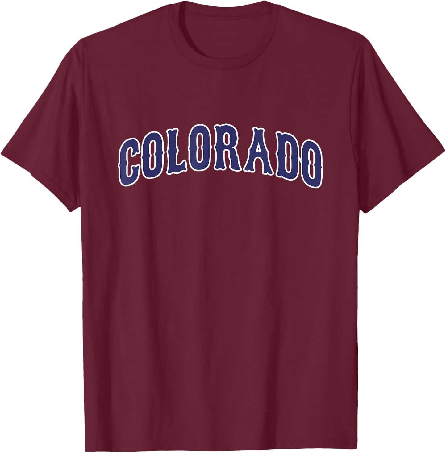Colorado - Throwback Design - Classic T-Shirt - T-Shirt | Maroon