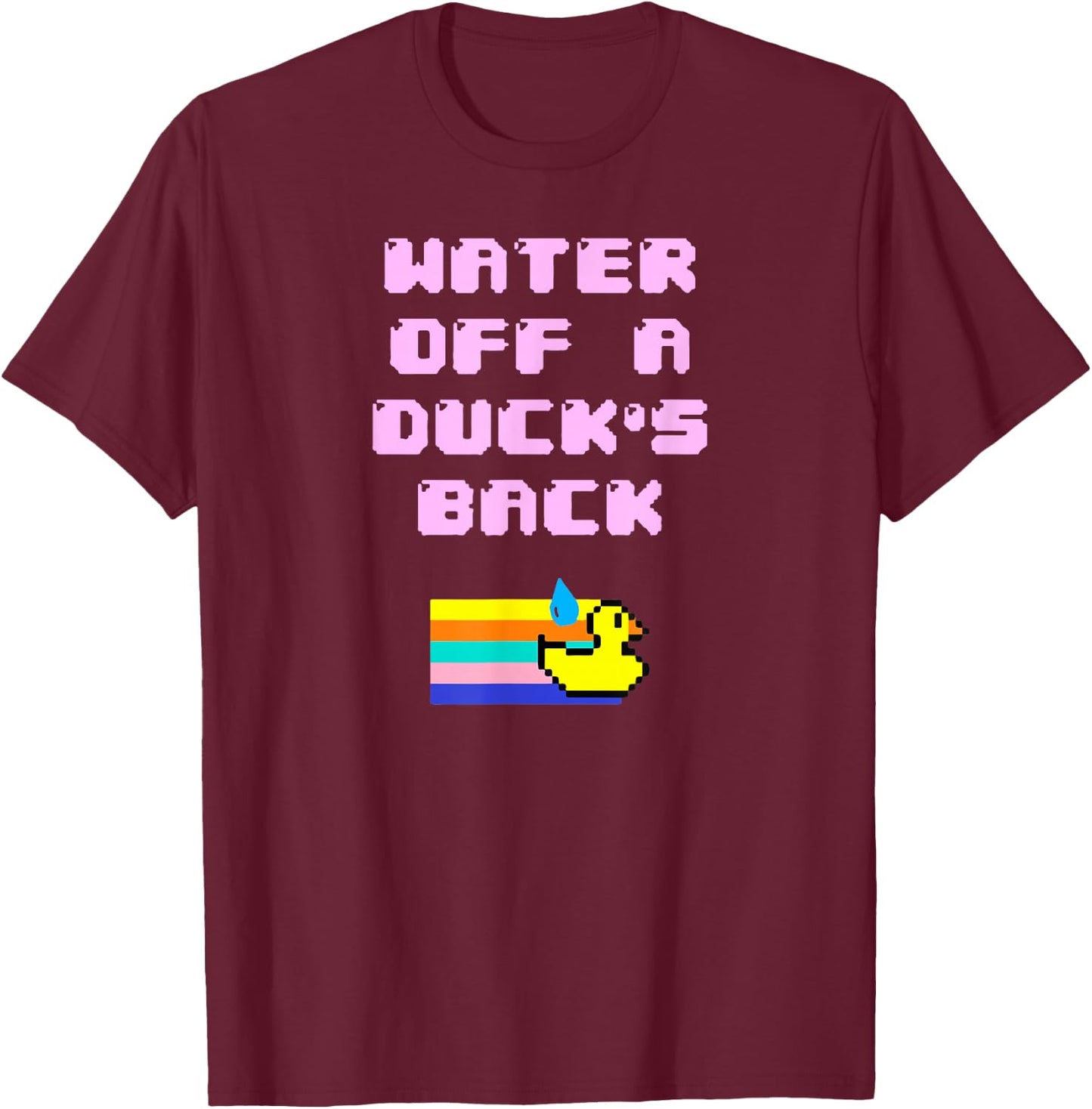 Jinkx Water Off A Duck's Back Drag Queen T-Shirt - T-Shirt | Maroon