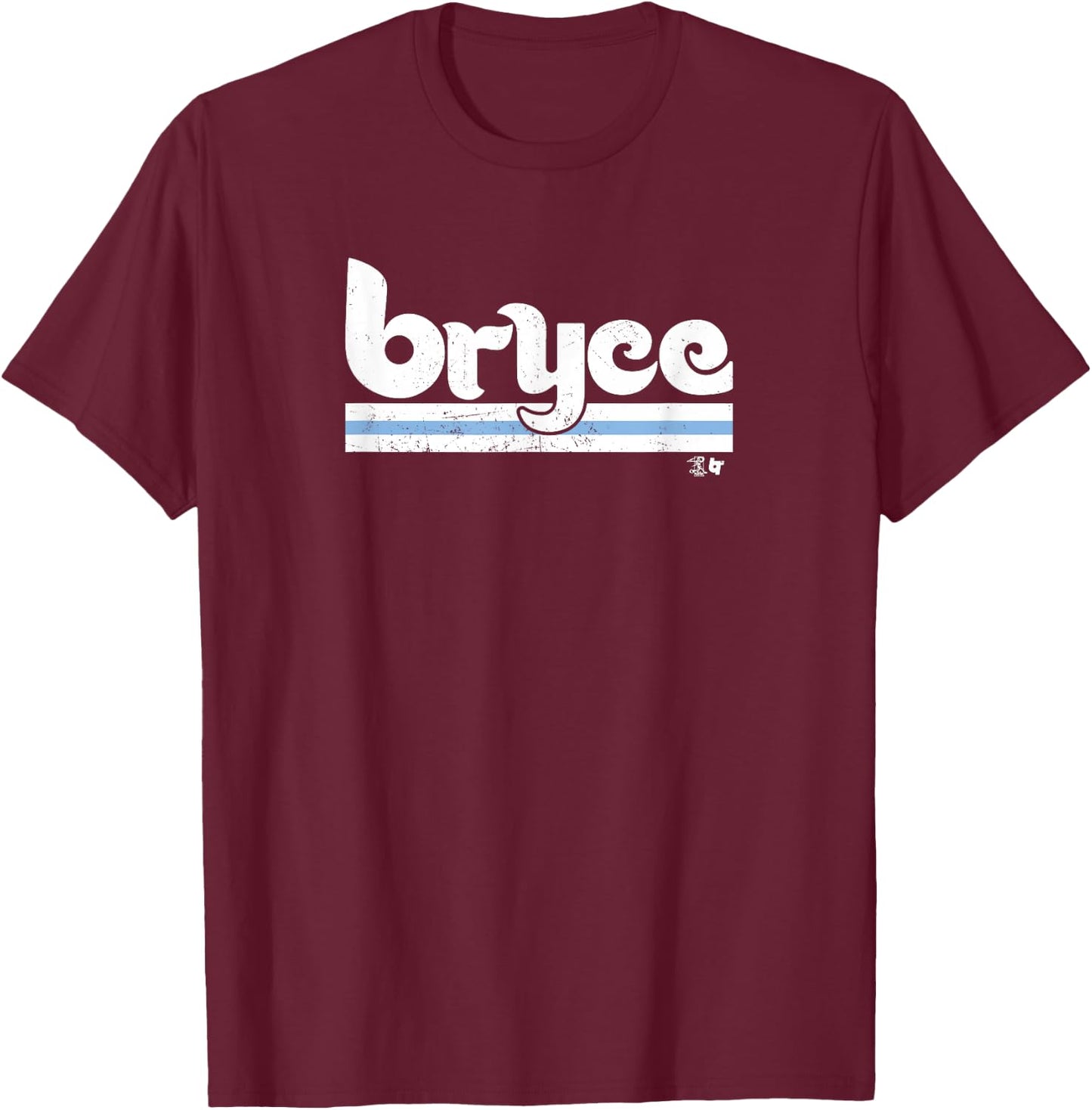 Bryce Harper- Philly Bryce - Philadelphia Baseball T-Shirt - T-Shirt | Maroon