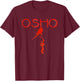 Osho Bhagwan T-Shirt - T-Shirt | Maroon