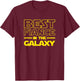 Fiance Gifts "Best Fiance in the Galaxy" Men Shirts T-Shirt - T-Shirt | Maroon