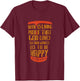 Beer Is Proof That God Loves Us And Wants Us To Be Happy T-Shirt - T-Shirt | Maroon