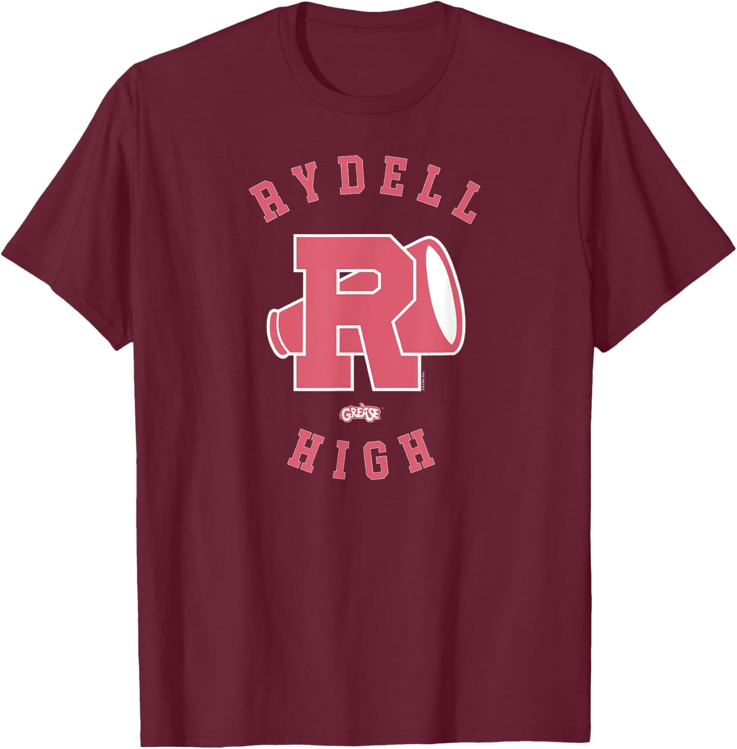 Grease - Rydell High T-Shirt - T-Shirt | Maroon