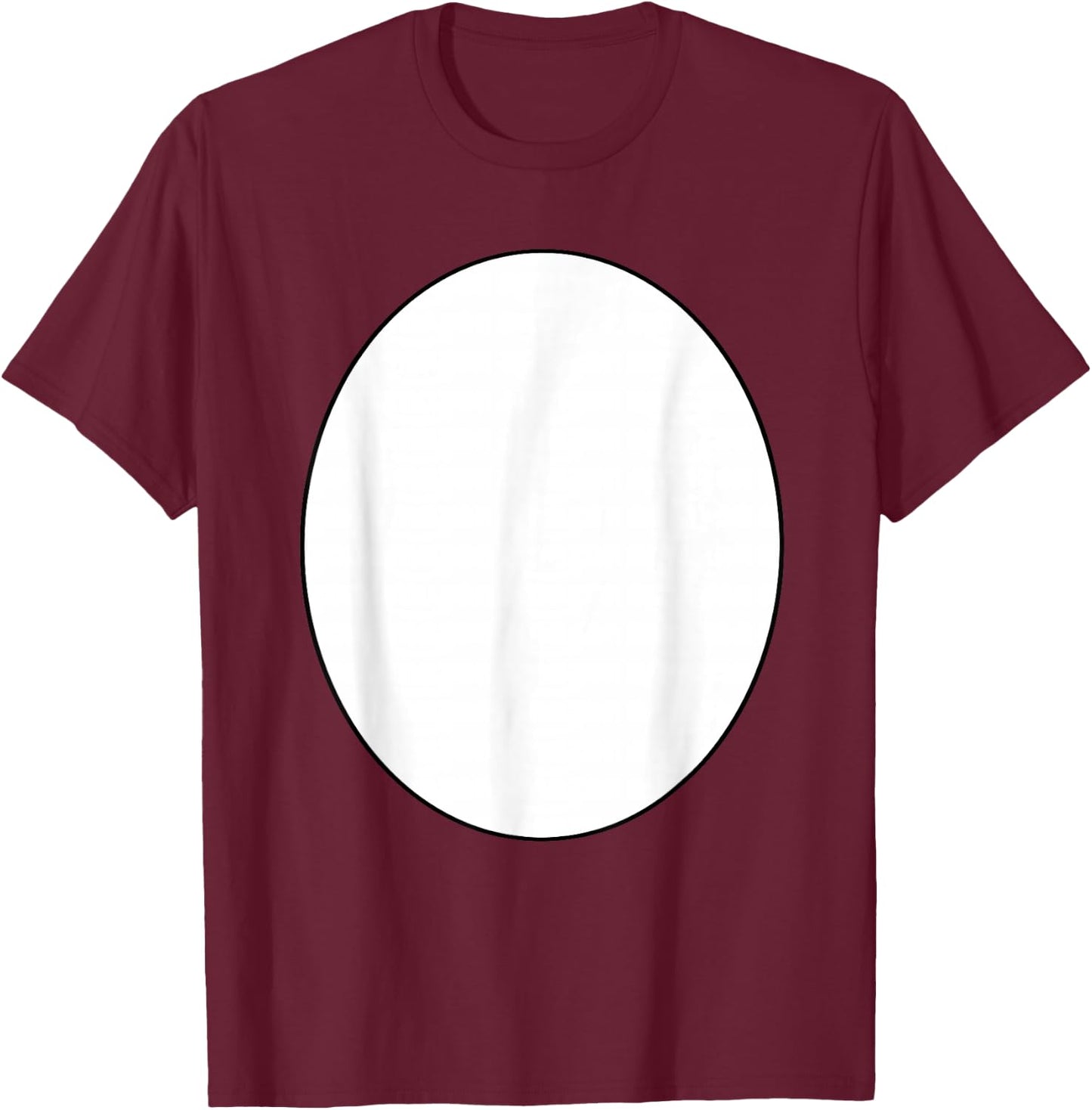 Panda Bear Belly To Go With Panda Costume T-Shirt - T-Shirt | Maroon