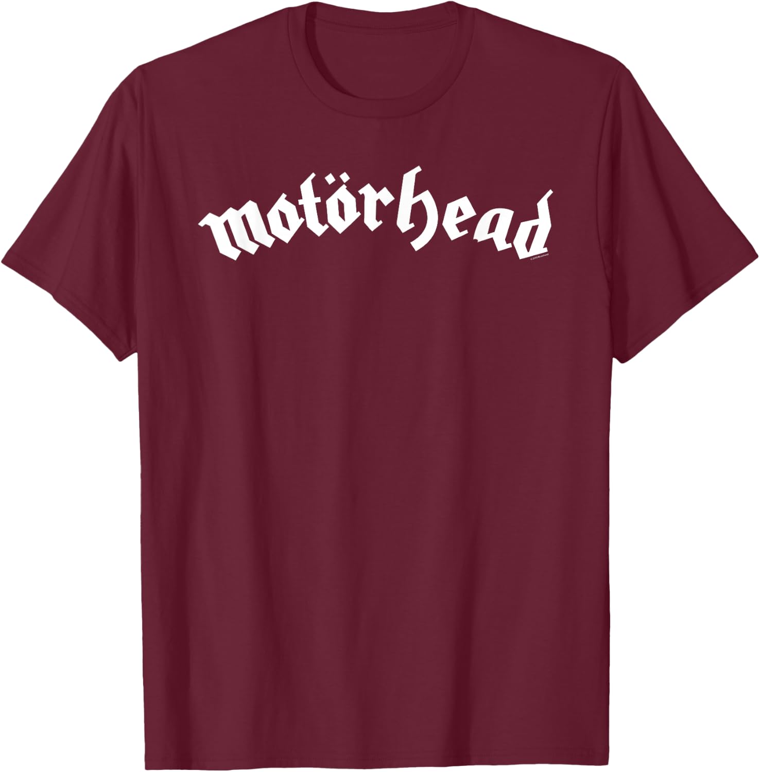 Motörhead Logo T-Shirt - T-Shirt | Maroon