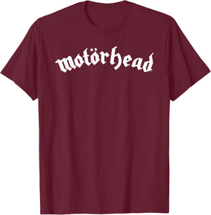 Motörhead Logo T-Shirt - T-Shirt | Maroon