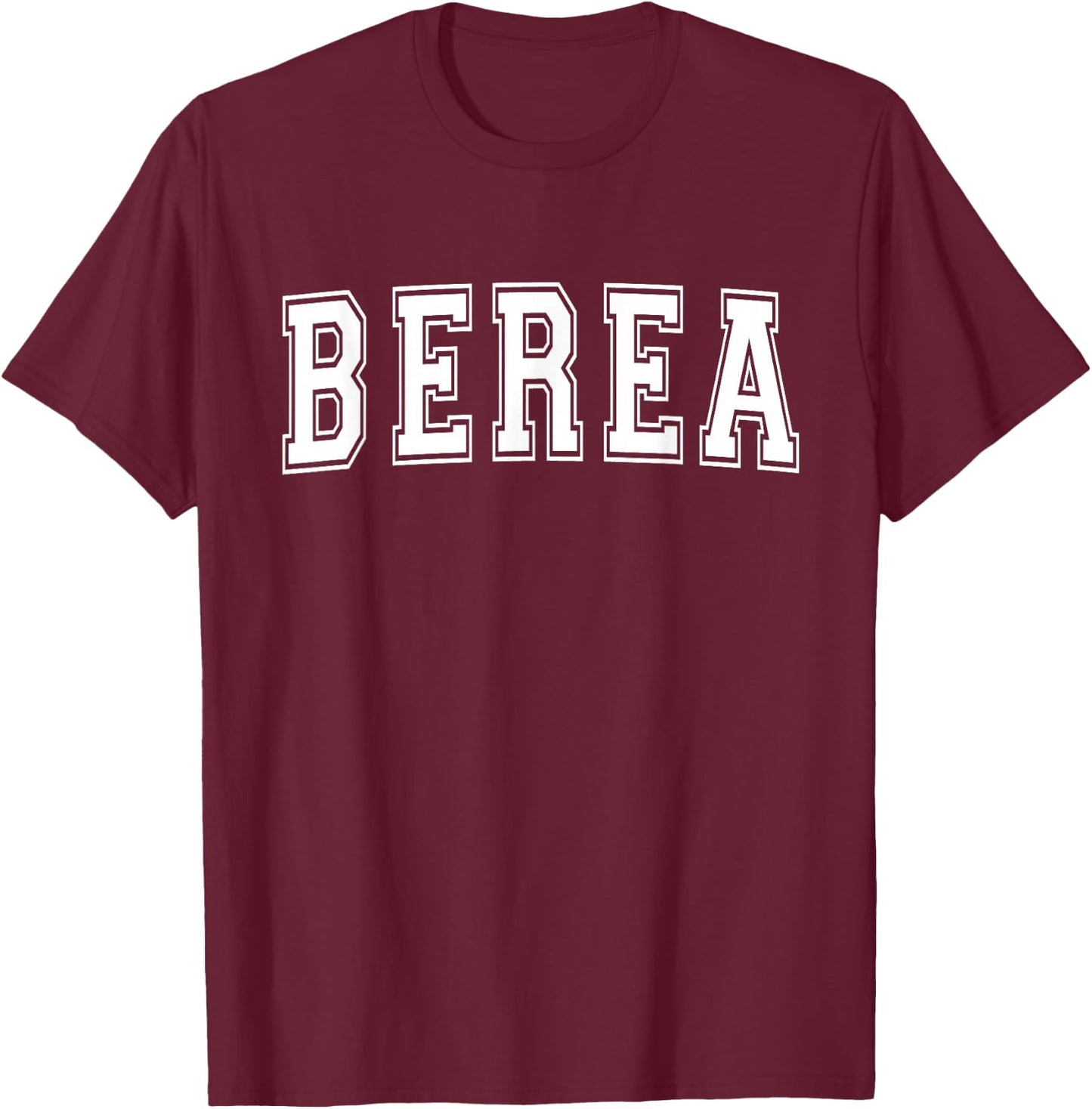 BEREA KY KENTUCKY USA Vintage Sports Varsity Style T-Shirt - T-Shirt | Maroon