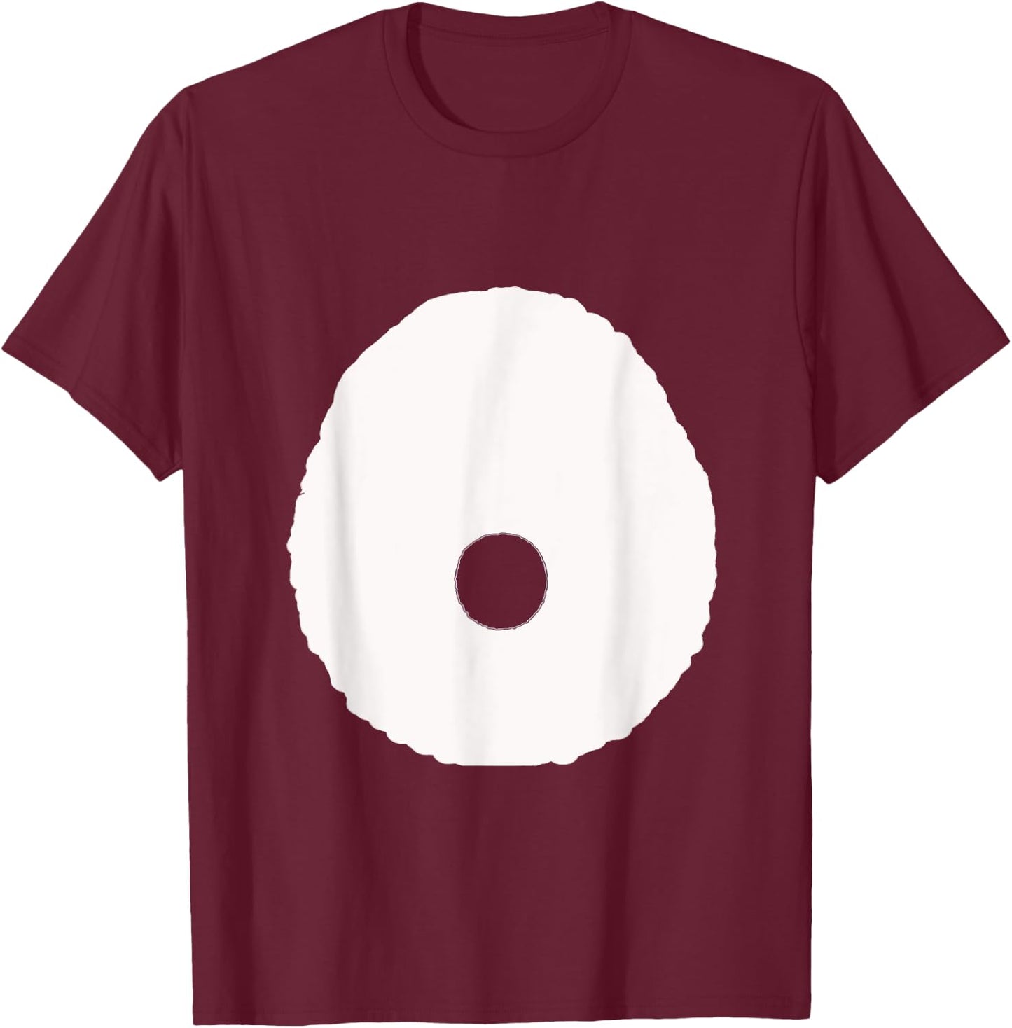Panda Belly Animal Halloween Group Couple Costume Men Women T-Shirt - T-Shirt | Maroon