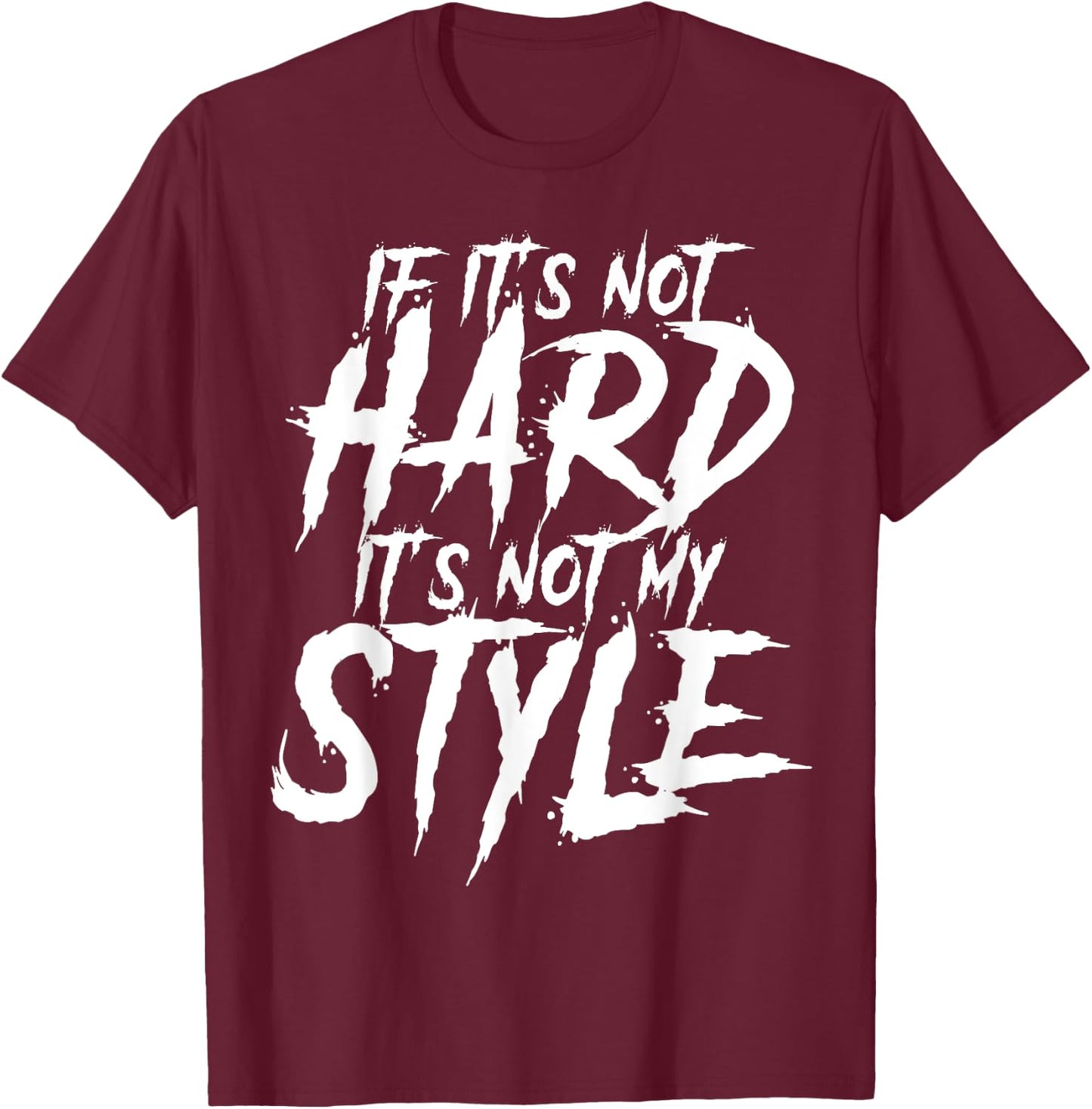 Hardstyle Shirt, Rave, Edm, Rawstyle, Techno, Dubstep, Dnb T-Shirt - T-Shirt | Maroon