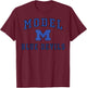 Model High School Blue Devils C1 T-Shirt - T-Shirt | Maroon