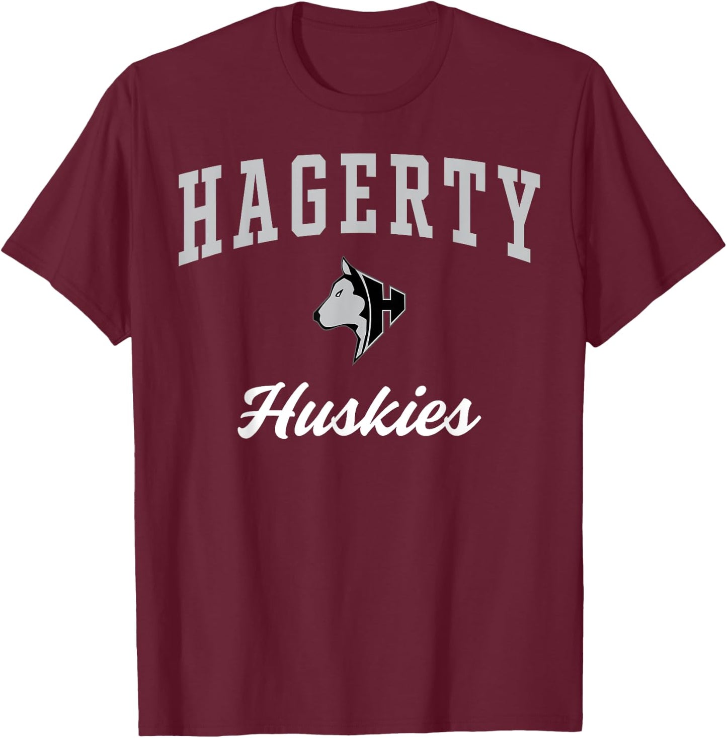 Hagerty High School Huskies C3 T-Shirt - T-Shirt | Maroon