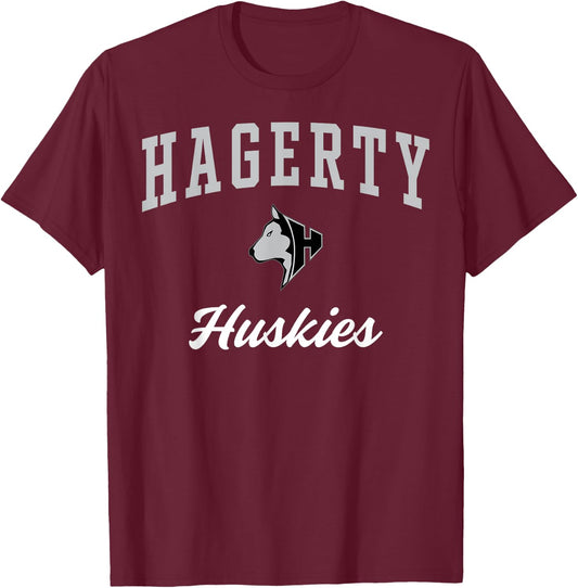Hagerty High School Huskies C3 T-Shirt - T-Shirt | Maroon