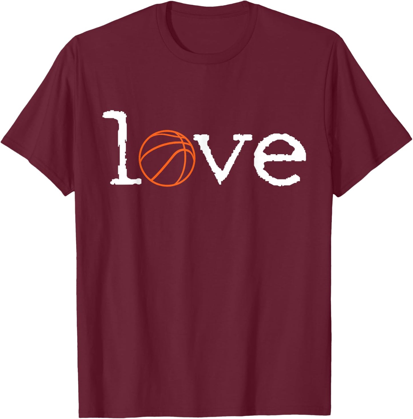 Basketball Athlete Gift T-Shirt - T-Shirt | Maroon