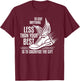To give anything less than your best is to sacrifice the gif T-Shirt - T-Shirt | Maroon