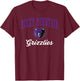 Rocky Mountain High School Grizzlies T-Shirt - T-Shirt | Maroon