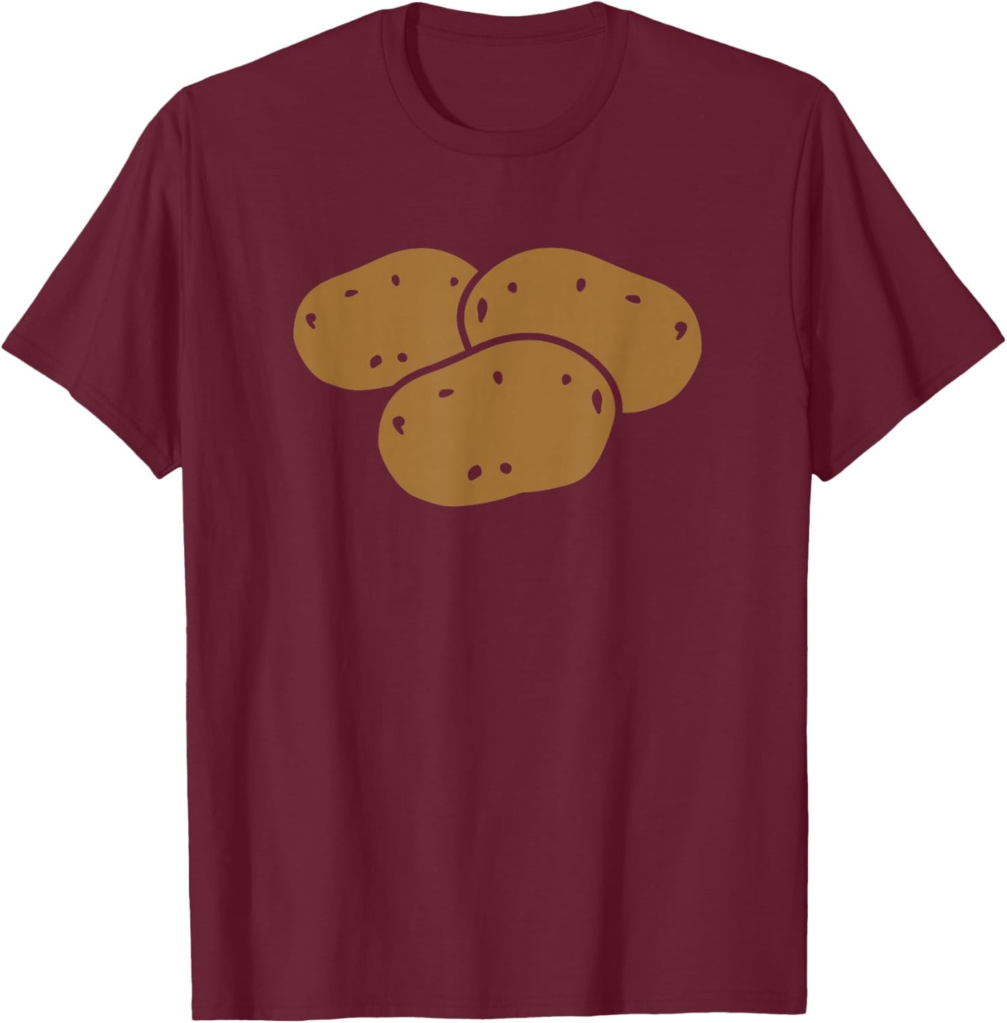 Potatoes T-Shirt - T-Shirt | Maroon