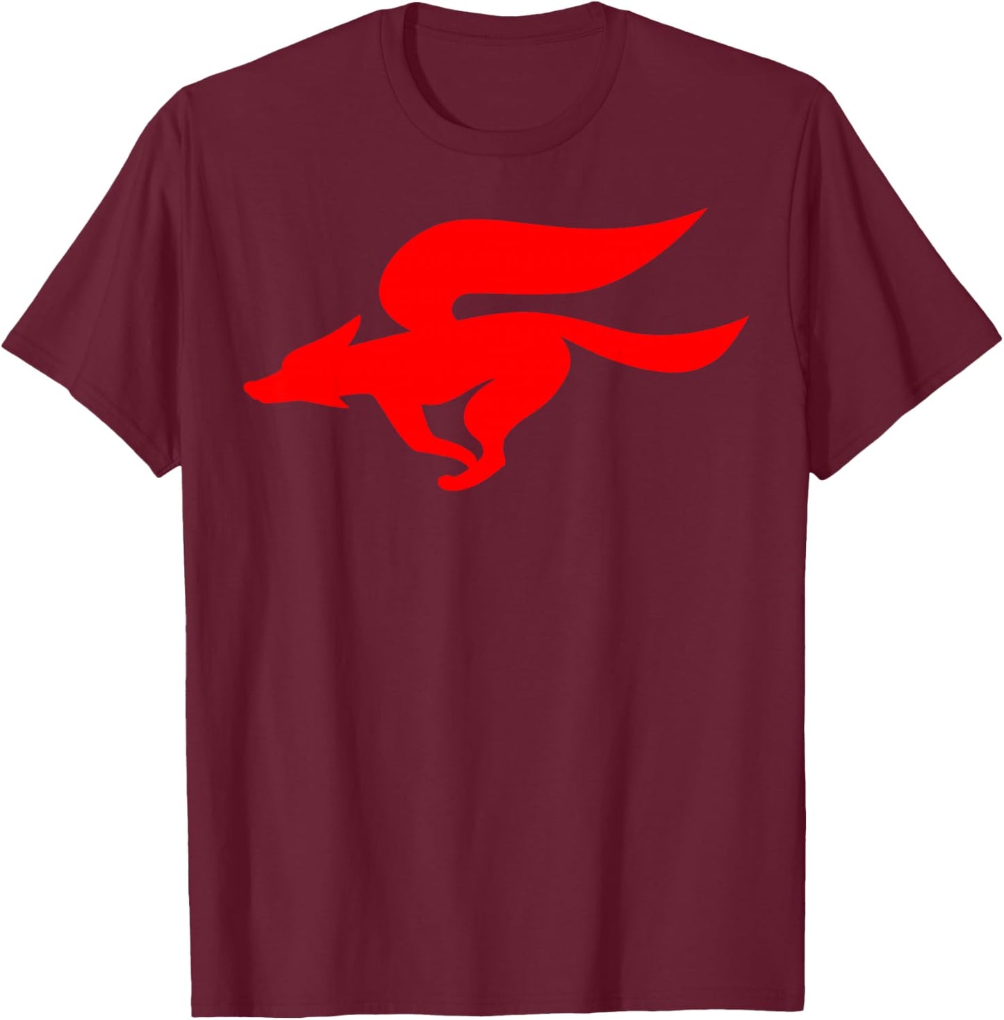 Nintendo Star Fox Retro Red Logo Graphic T-Shirt - T-Shirt | Maroon