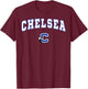 Chelsea High School Hornets C2 T-Shirt - T-Shirt | Maroon