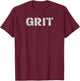 Grit - Motivation T-Shirt - T-Shirt | Maroon