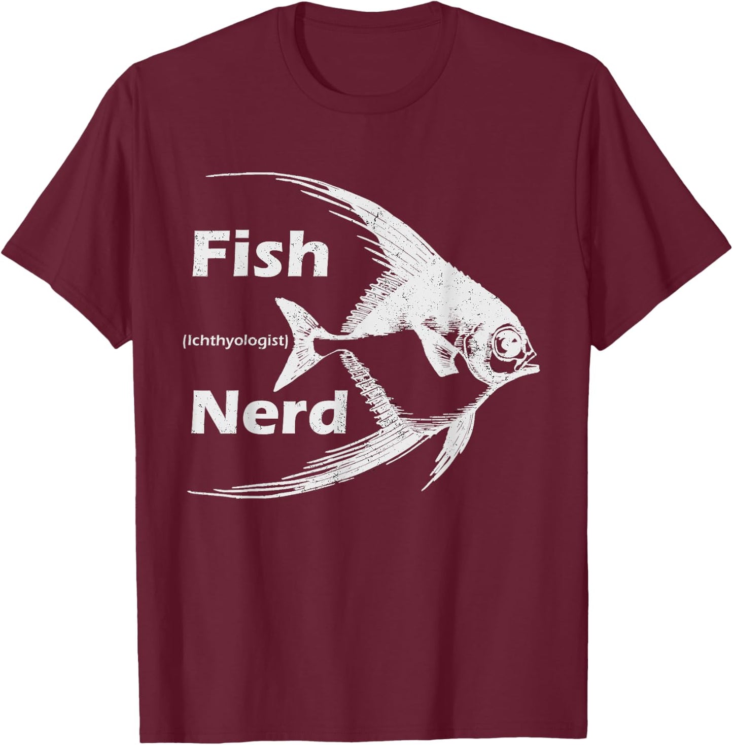 Zooarchaeology, Fish Osteology Gift Ichthyologist T-Shirt - T-Shirt | Maroon
