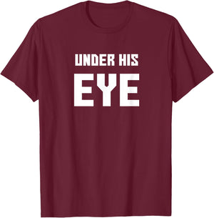 Under his Eye Funny Maid Men T-Shirt - T-Shirt | Maroon