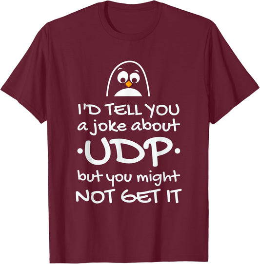 Funny Network Engineer IT T-Shirt - T-Shirt | Maroon