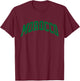 Morocco College Style Sports Fan T-Shirt - T-Shirt | Maroon