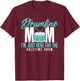 Drumline Mom I'm Just Here For The Halftime Show T-Shirt - T-Shirt | Maroon