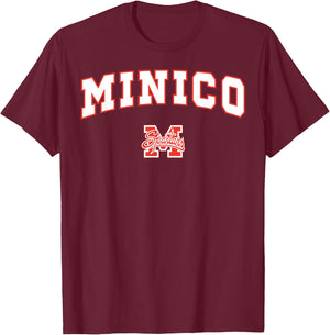 Minico High School Spartans C2 T-Shirt - T-Shirt | Maroon