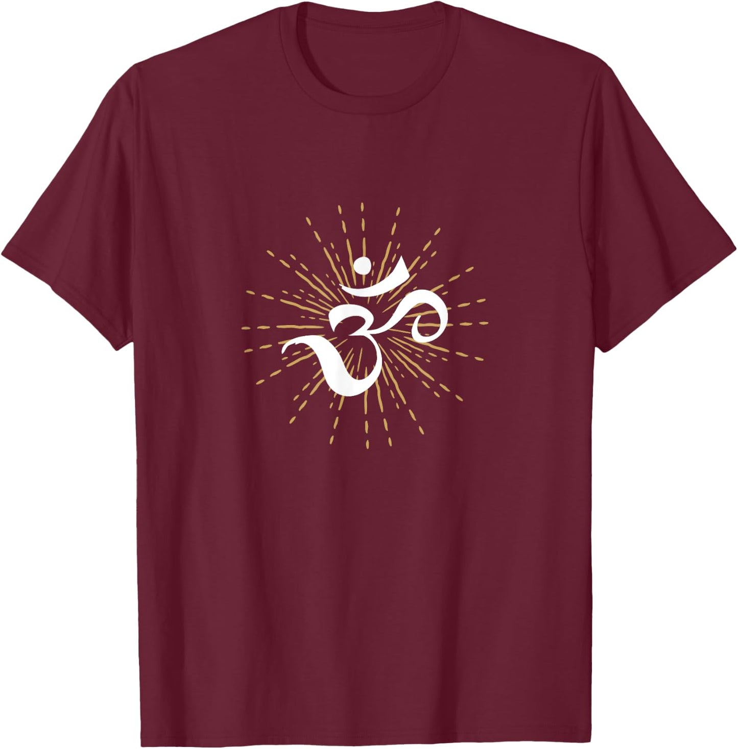 Om shirt Energy Symbol chakra Mantra Meditation Yoga T-Shirt - T-Shirt | Maroon