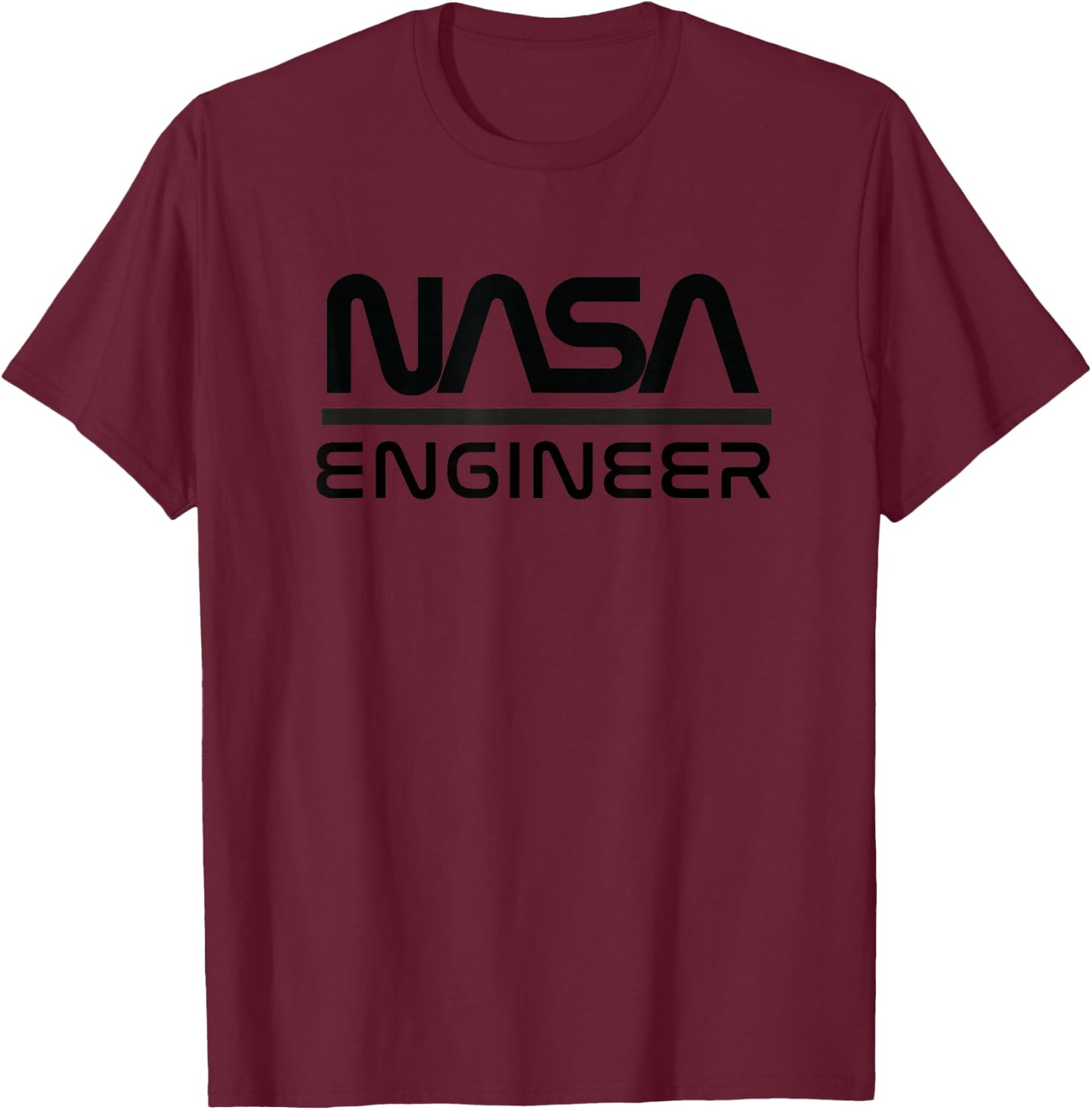 NASA Engineer T-Shirt - T-Shirt | Maroon