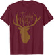 Cute Trophy Wife for Hunter Wives T-Shirt - T-Shirt | Maroon