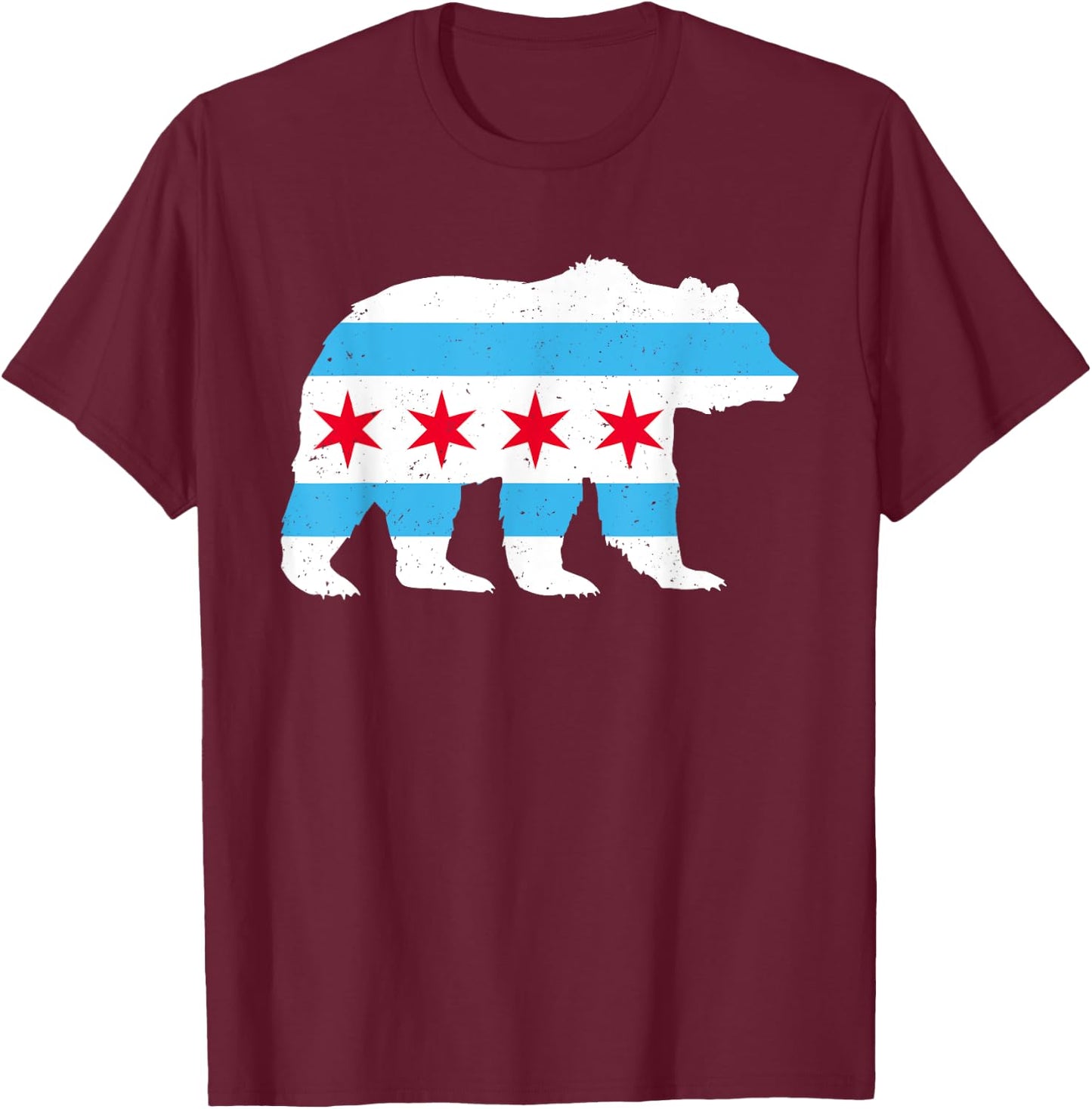 Vintage Wrigleyville Cubs Name Pride Spirit Sports Gameday T-Shirt - T-Shirt | Maroon