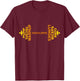 Pump Day Workout Weight Lifting Funny Gym T-Shirt - T-Shirt | Maroon