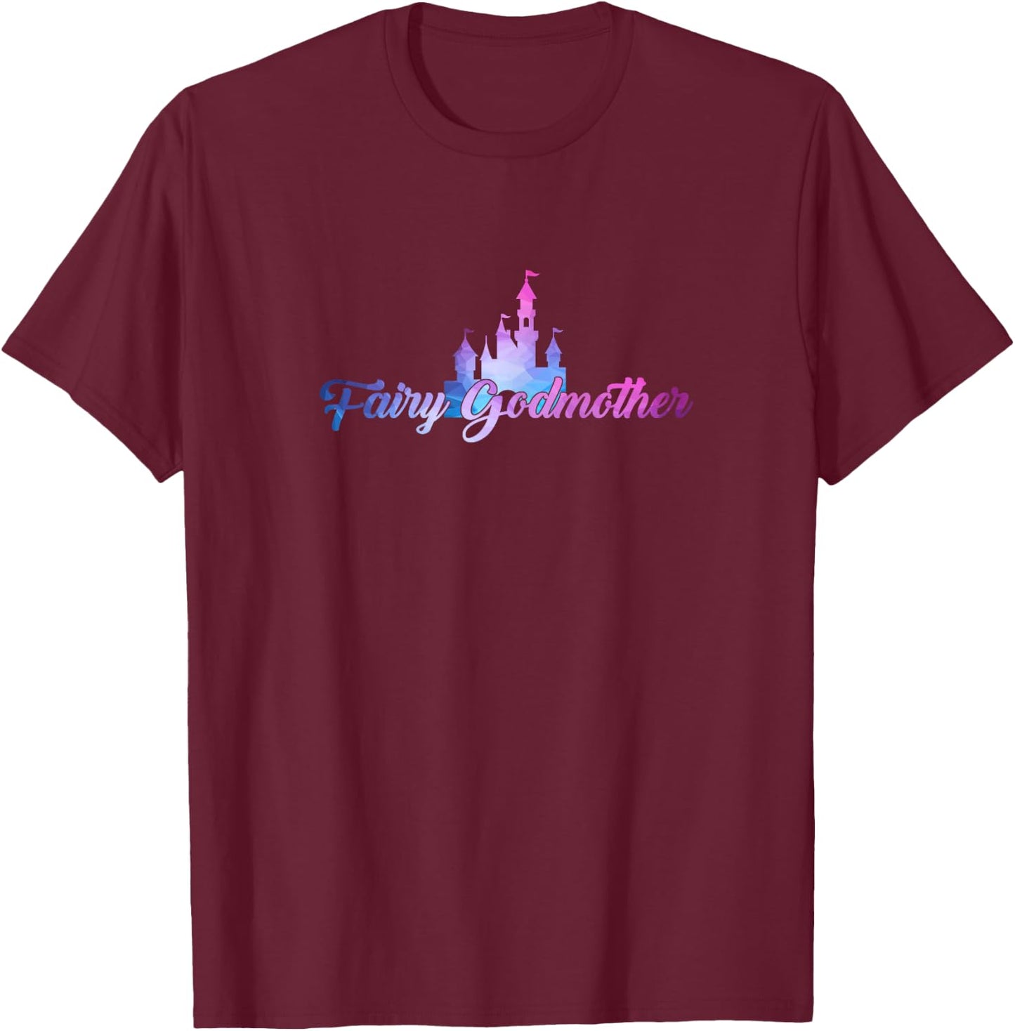 Princess Castle : Fairy Godmother T-Shirt - T-Shirt | Maroon