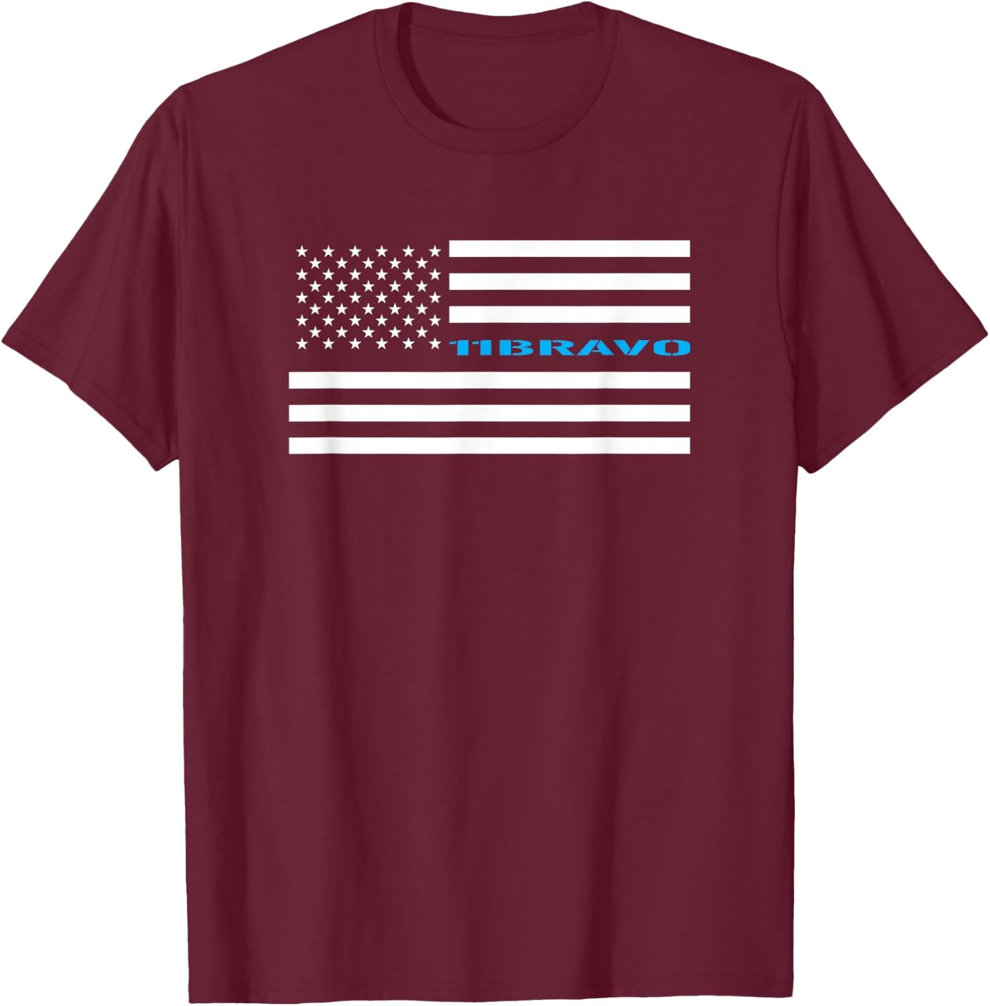 11 Bravo Infantry T-Shirt - T-Shirt | Maroon