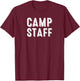 Camp Staff T-Shirt - T-Shirt | Maroon