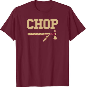 Gold Chop Tomahawk Tallahassee Shirt T-Shirt - T-Shirt | Maroon