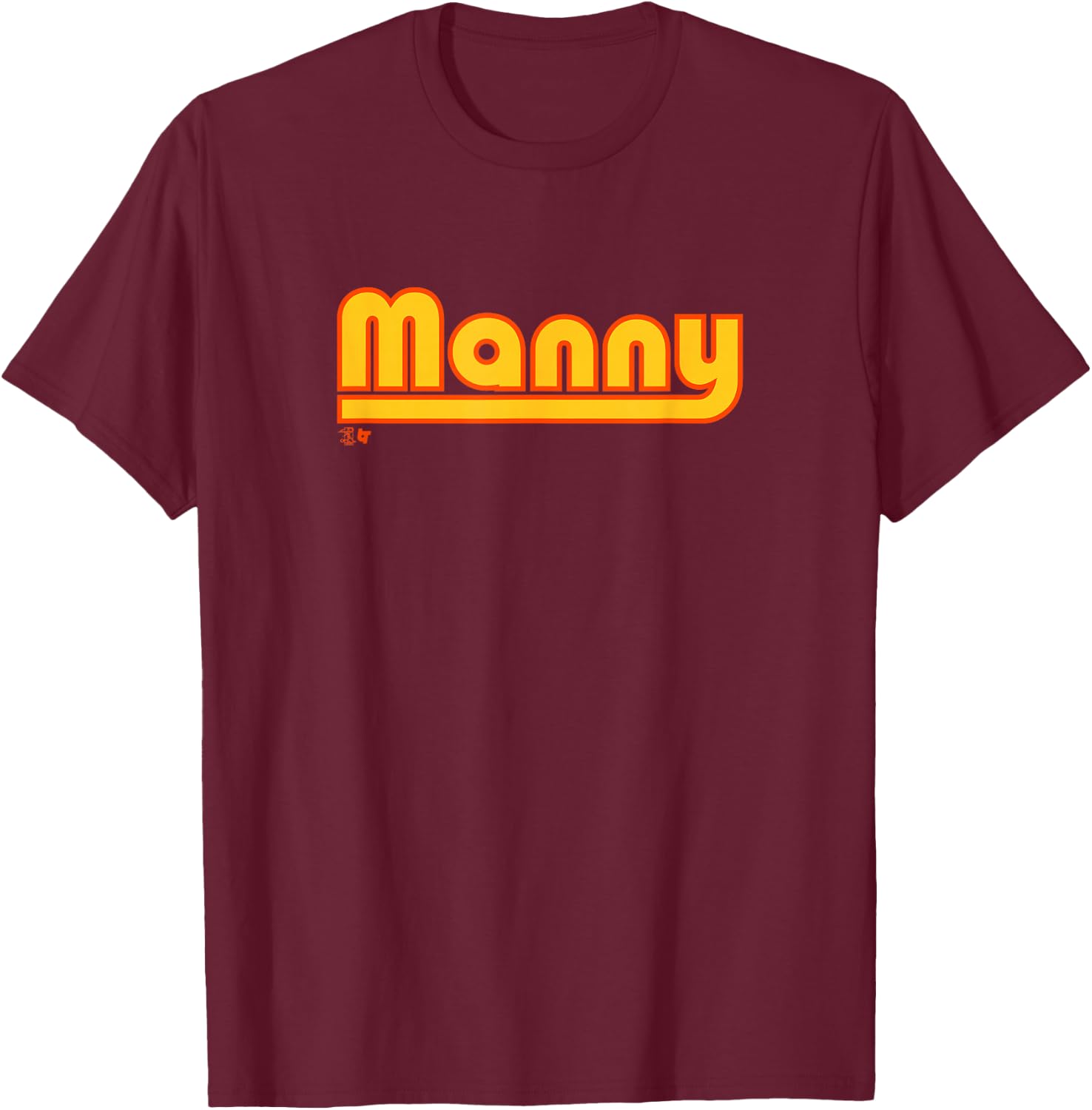 Manny Machado - Manny - San Diego Baseball T-Shirt - T-Shirt | Maroon
