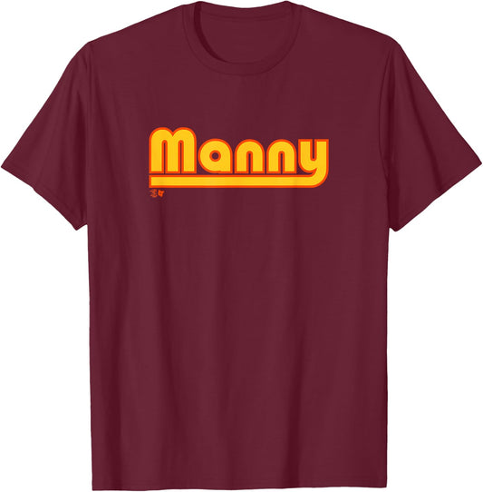 Manny Machado - Manny - San Diego Baseball T-Shirt - T-Shirt | Maroon