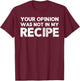 Funny Shirt For Cooks | Distressed Design T-Shirt - T-Shirt | Maroon