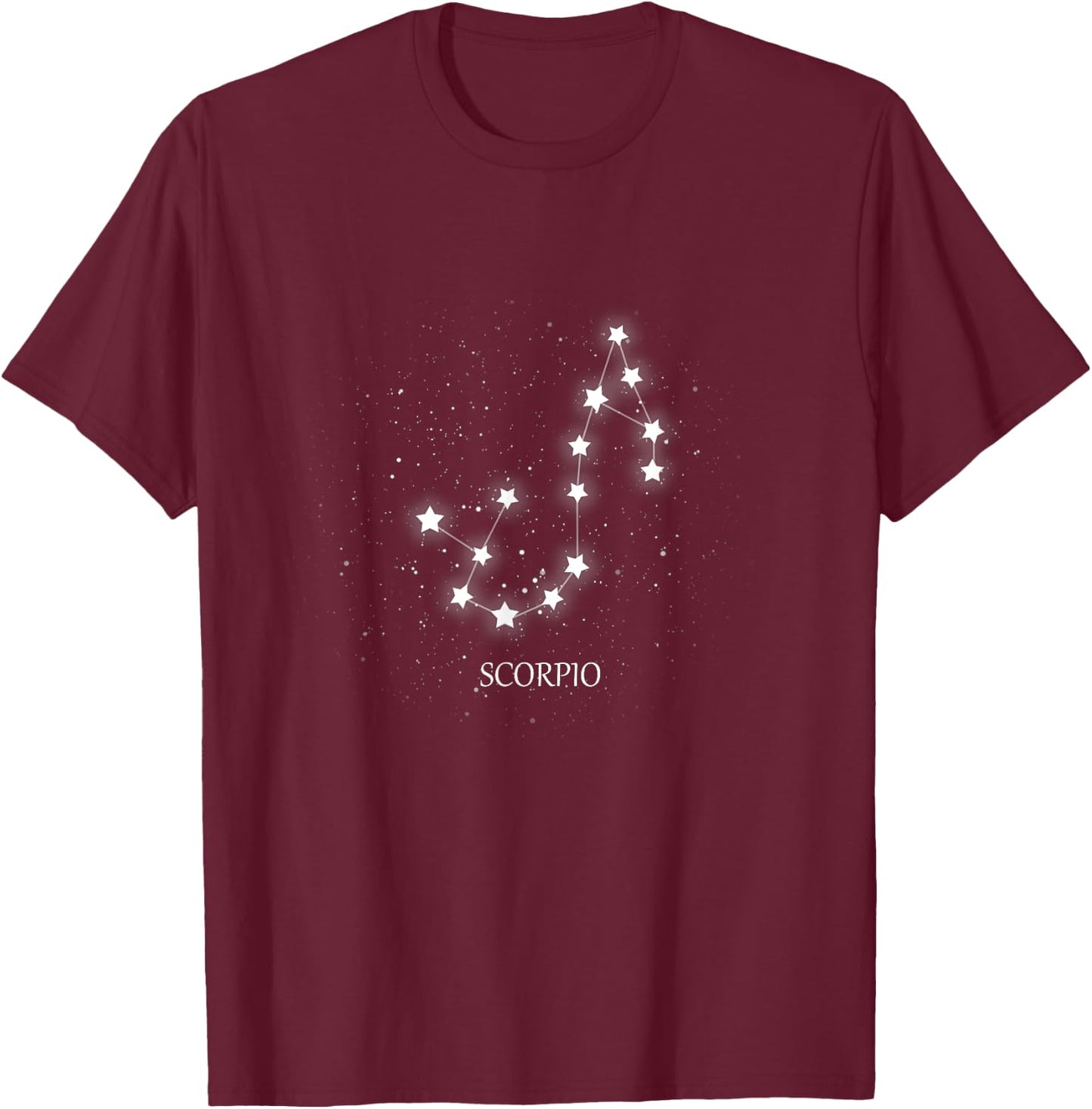 Best Scorpio Constellation T Shirt T-Shirt - T-Shirt | Maroon