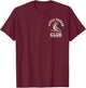 Little Pecker Club Front and Back Funny Woodpecker T-Shirt - T-Shirt | Maroon